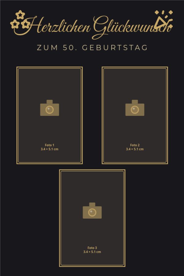 Layout Geburtstag
