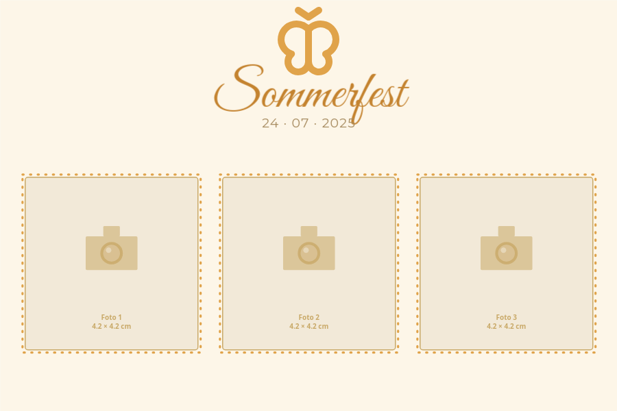 Layout Sommerfest
